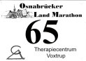 Startnummer 3. Osnabr&uuml;cker Land Marathon 2006