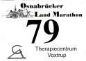 Startnummer 4. Osnabr&uuml;cker Land Marathon 2007