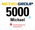 Startnummer 9. D�sseldorf Marathon 2011