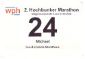Startnummer 2. Hochbunker M�ggenkampstra�e Marathon - Hamburg 2016