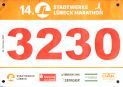 Startnummer 14. L�beck Marathon 2021