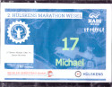 Startnummer 2. H�lskens-Marathon Wesel 2024